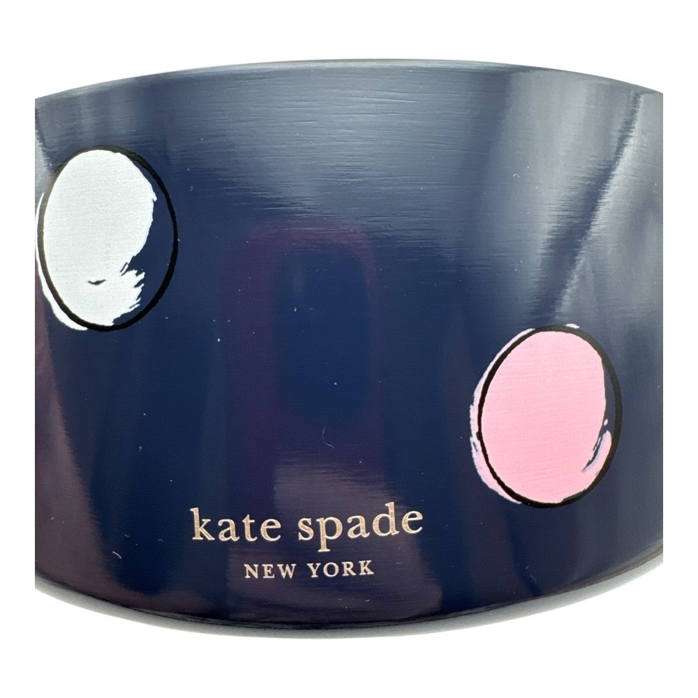 Kate Spade Watercolor Dots Pet Dog Bowl ~ 32 oz Non-Slip ~ NWOT